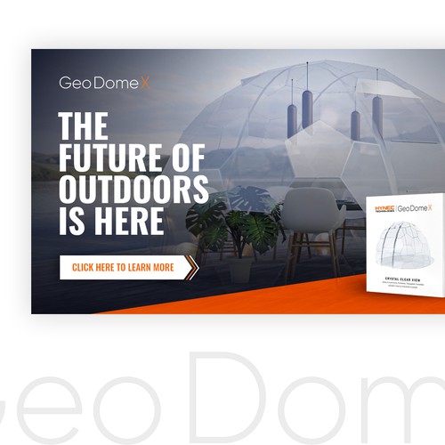 GeoDomeX - Tech Style Innovative Product -  Ad Campaign Design For The Launch Required Design by Neef