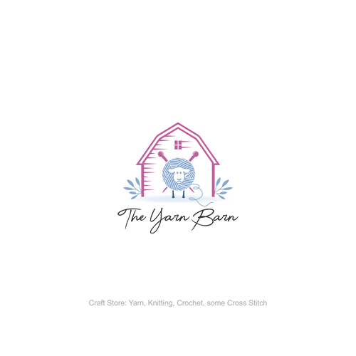 Design a logo for an amazing yarn shop! Design by retno.su