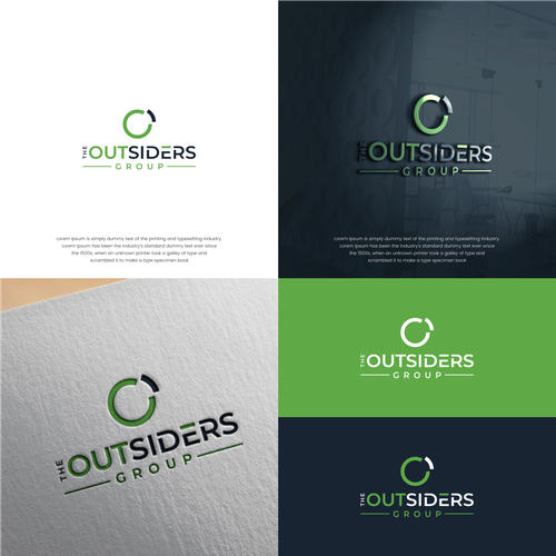 We need a logo design that helps The Outsiders stand out Design by amarta_art®