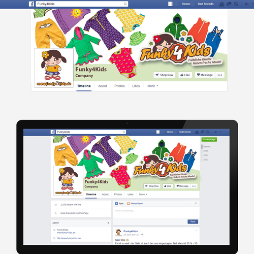 Facebook cover contest entry by Julia.O