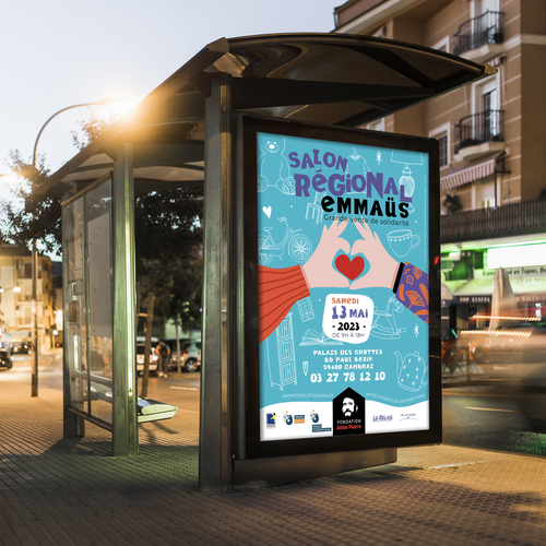 Póster propuesta en el concurso por justine rhodez