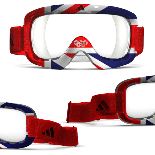 Design adidas goggles for Winter Olympics Ontwerp door ShySka