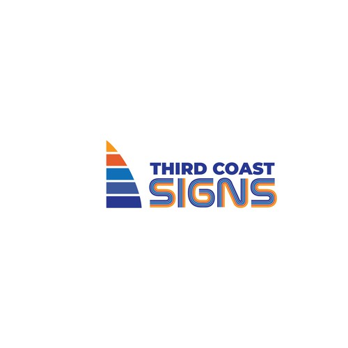 New vibrant business logo and branding for a sign making company serving Chicago Design by Azwar_Design®