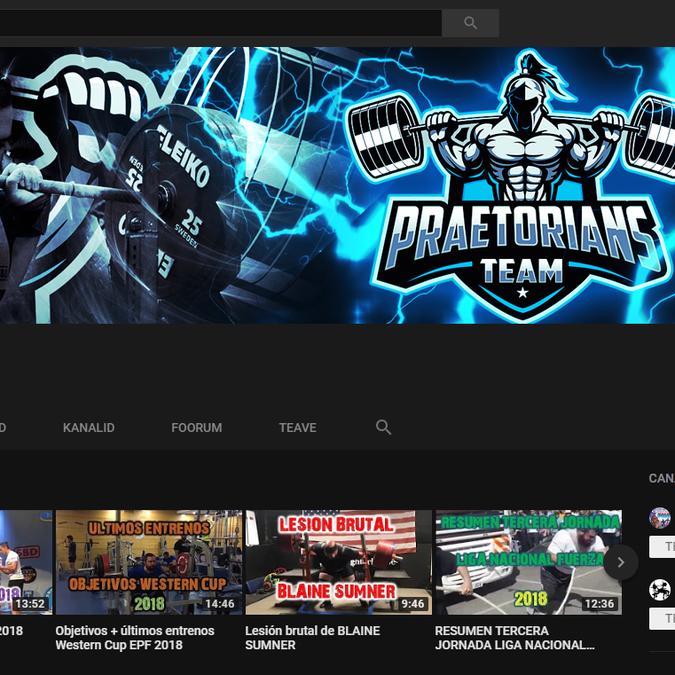 Banner Youtube Channel Social Media Page Contest