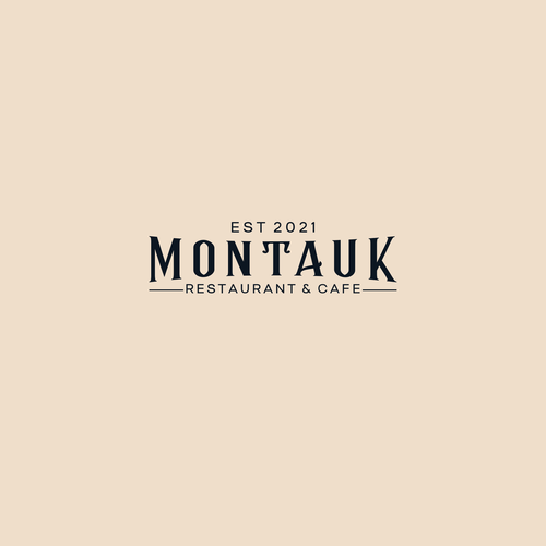 Montauk Logo Design by Maia.Designer