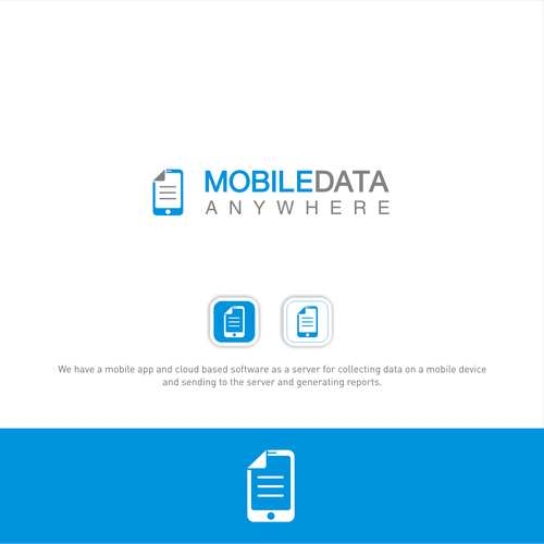 Logo For Mobile App And Web Site Used For Data Collection Logo Design Contest 99designs
