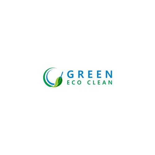 Logo design for Green Eco Clean, an eco-friendly cleaning company ...