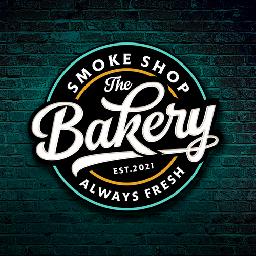 Smoke Shop Called "The Bakery" Logo Design by Agenciagraf