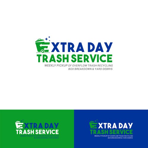 Trash Service Logo Design by hasahatan