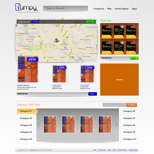 Create the next website design for yumpu.com Webdesign  Réalisé par Fery W