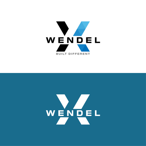 Luxury Logo Design for Wendel X — A Premium Construction Brand Built Different Design by cloudesign.id
