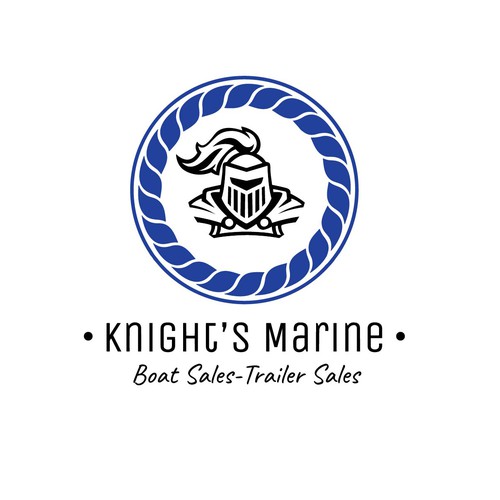 Knight Marine Logo Design by pedroferreirafonseca