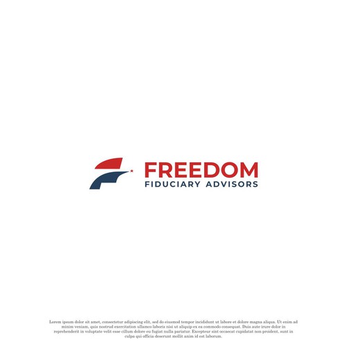 Investment company breaking away from corporate interest looking for fresh patriotic logo. Design by ernamanis