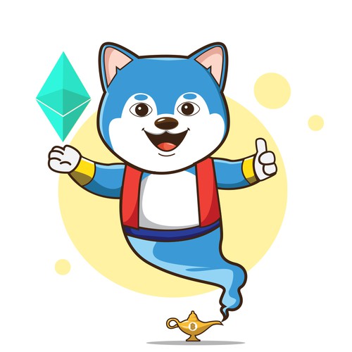 Redesign the Mascot for our Crypto Dog Coin and see it marketed EVERYWHERE! Design by Artist86