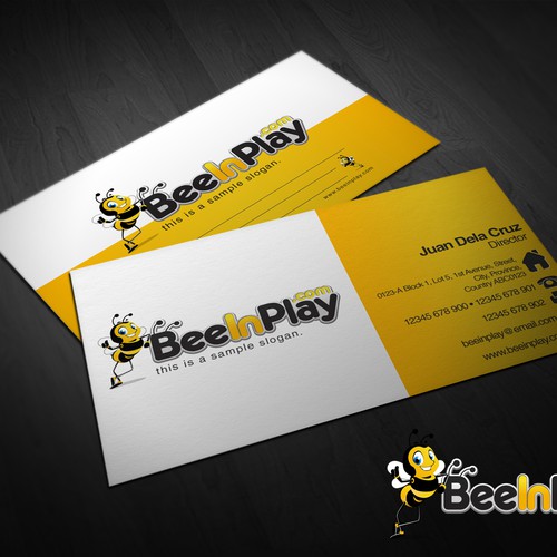 Help BeeInPlay with a Business Card Design por paolobagads