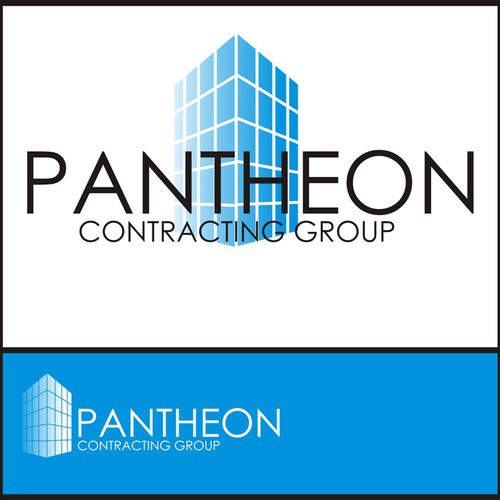 logo for Pantheon Contracting Group Design by spaceart