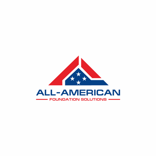 All-American Foundation Solutions Company Logo Design by umaira_99