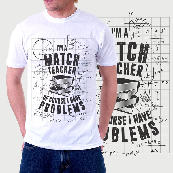 Design by PanBun29 titled "T-shirt for Match Teacher"
