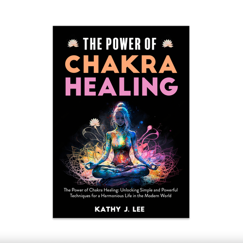 🔥🔥-=  UNIQUE CHAKRA HEALING KDP Ebook Cover =- 🔥🔥 Design by marta_brk