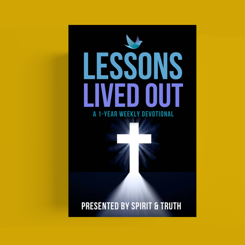 We need a captivating cover for our 1-year Devotional! Design by Nat Pearl Designs