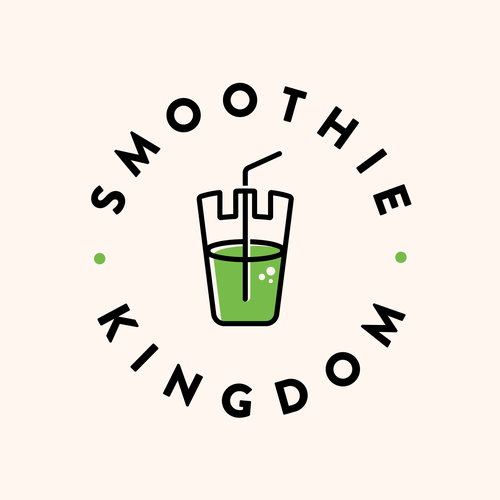 Logo for New Restaurant: Smoothie Kingdom Design by Aleksza