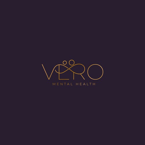 Modern Minimalist Mental Health Diseño de Ḍijhā'in