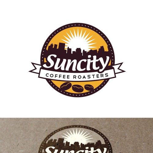 New logo wanted for Suncity Coffee Roasters  Design by decentdesigns