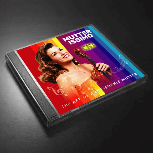 Illustrate the cover for Anne Sophie Mutter’s new album Design por EARTH SONG