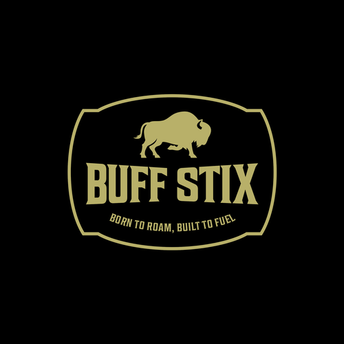 Buff Stix...Lean, Delicious, Buffalo Strong. Design by Brazuca Studio