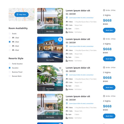 Design a User Interface for a Travel Company Design by Faisal Habibie