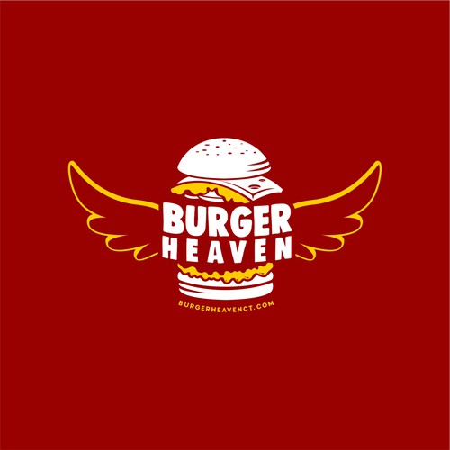 Burger Heaven high quality food logo for main building signage Réalisé par Julia   Fernandes