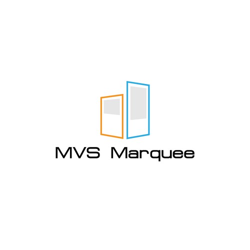 MVS Marquee digital signage logo Design by Elite Craters