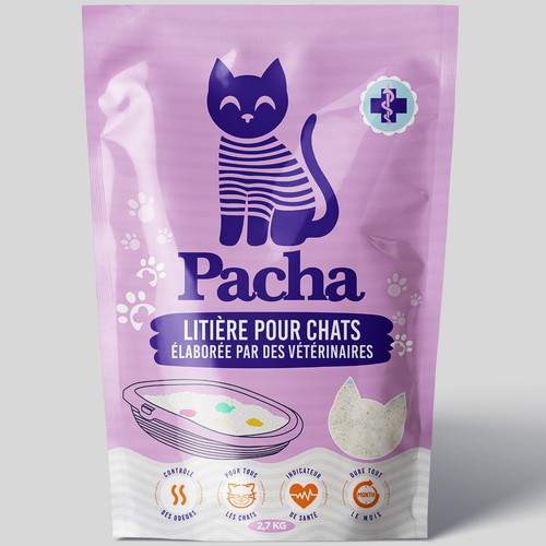 Cat Litter startup Minimalistic packaging - Contest Design von agooshe