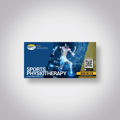 The Sports Clinic Physiotherapy starting in a new gym facility Design by Stanojevic