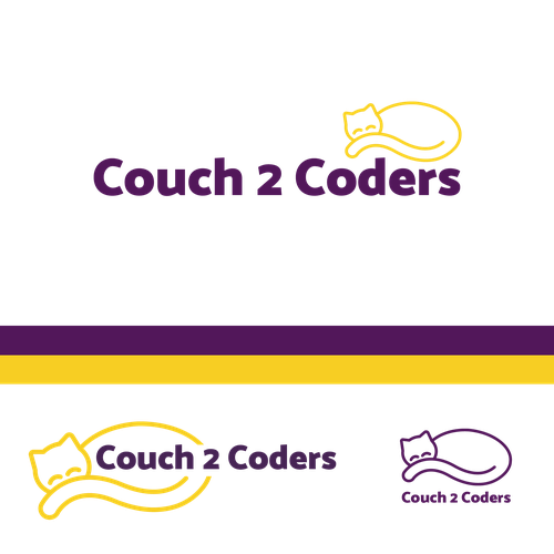 Subtly feminine and fun logo for coding novices Design by Grafico Milano™