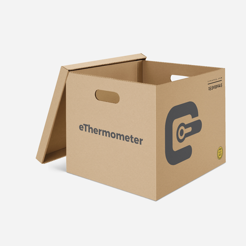 eTHERMOMETER needs a Brand Logo for our New Product Diseño de Inru