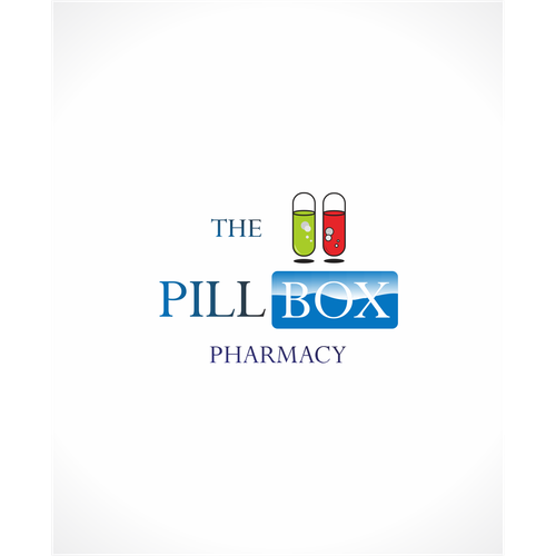 logo for The Pill Box Pharmacy Logo design contest