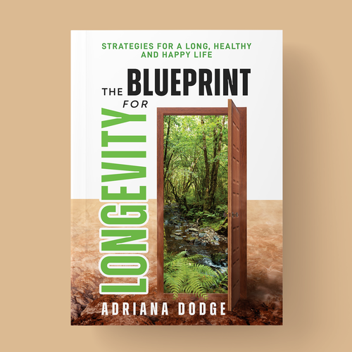 DESIGN A POWERFUL AND UNIQUE BOOK COVER "THE BLUEPRINT FOR LONGEVITY" Design by Mulyana D-Zign