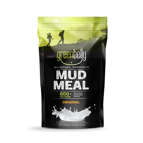Design our new backpacking food packaging (Greenbelly Meals) Design by Nubia Design