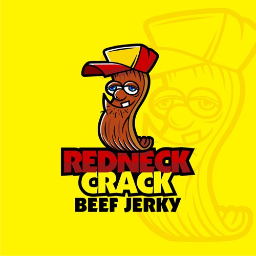 Redneck Crack Beef Jerky Design by onder
