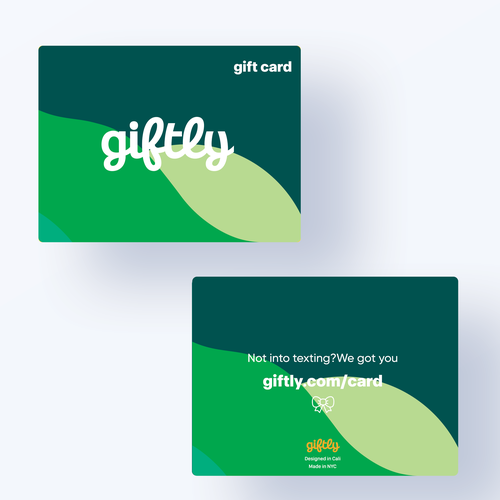 Delightful packaging for the perfect gift card Design by Ganesh Anvekar