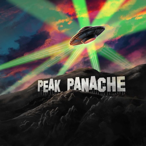 Cover Artwork for an Album about Aliens Design by m(e_e)m