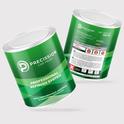 Label for Professional Automotive Refinish Products Design von binggo™