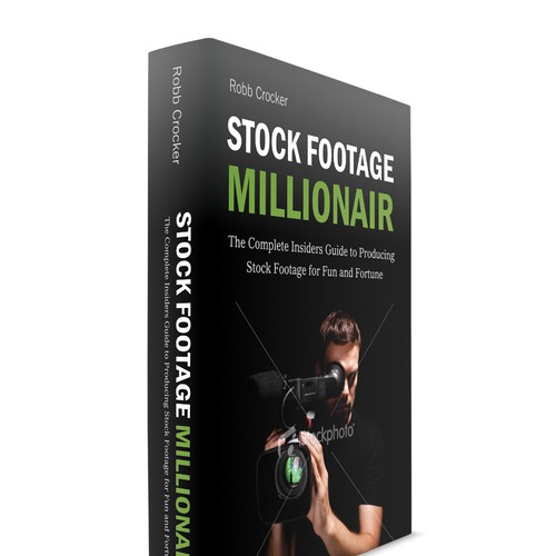 Eye-Popping Book Cover for "Stock Footage Millionaire" Réalisé par digital@RT