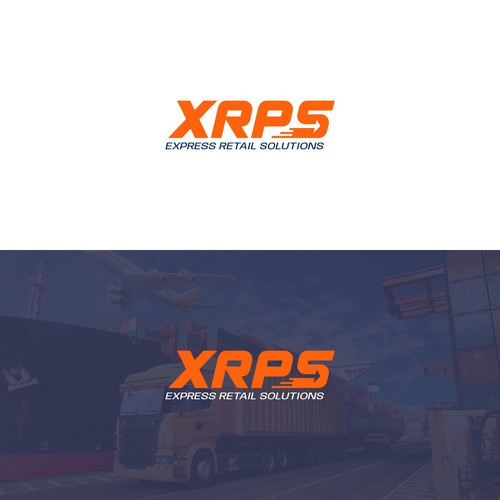 XPRS Express Retail Solutions Logo. Mass distribution company Diseño de Bayudaswara