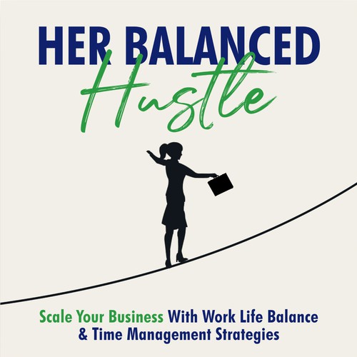 Her Balanced Hustle Cover Art Design by OnnoRokom