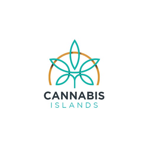 コンペ「Create a logo for Cannabis Islands!」のデザイン by Walter Moreiraさん 