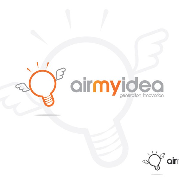 Help new online startup airmyidea create a fresh new logo
