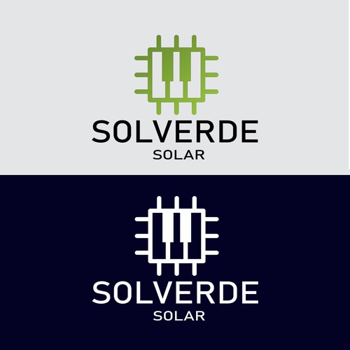 Clean logo for solar company Design by robingfx1