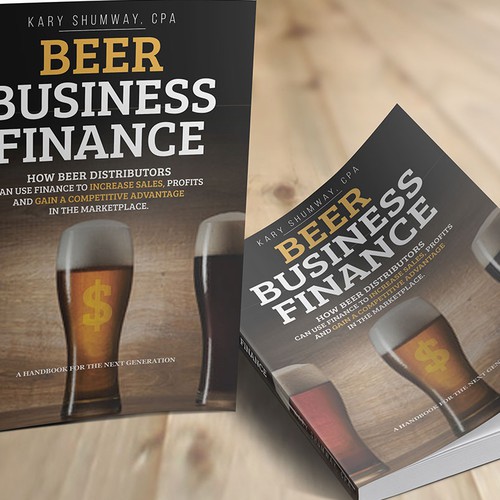 Design an award-winning book cover for the beer business Design by Ciusan